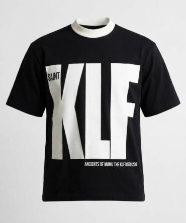 OVELO Saint Graphic Tee – Washed Black