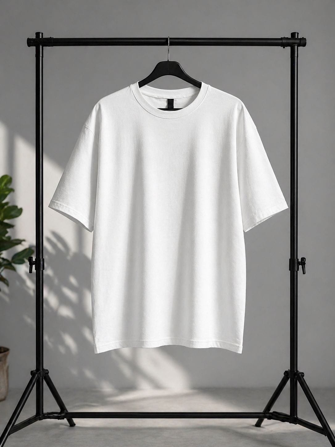 OVELO Essential Oversized Tee – White
