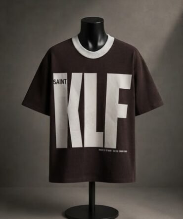 OVELO Saint Graphic Tee – Washed Black