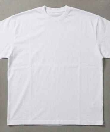 OVELO Essential Oversized Tee – White